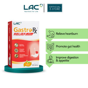 [LAC GASTRORX] Relief - Anti-Heartburn (120 vegicaps)
