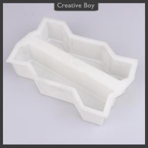 [Creative] Diy Path Maker Plastic Brick Mold Paving Pavement Walkway Molds Path Maker Middle Of Hole Shape Garden Path Concrete