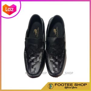 SEPATU KANTOR PRIA 100% KULIT - COKELAT HITAM ATT-SLO.005