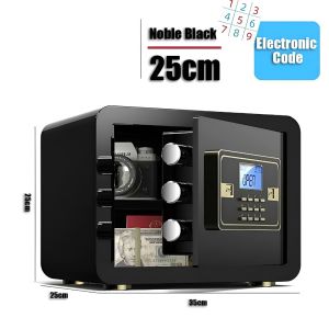 Safe Box Fingerprint Password Key Safe Home Electronic Password Safe Office Anti-Theft Alarm