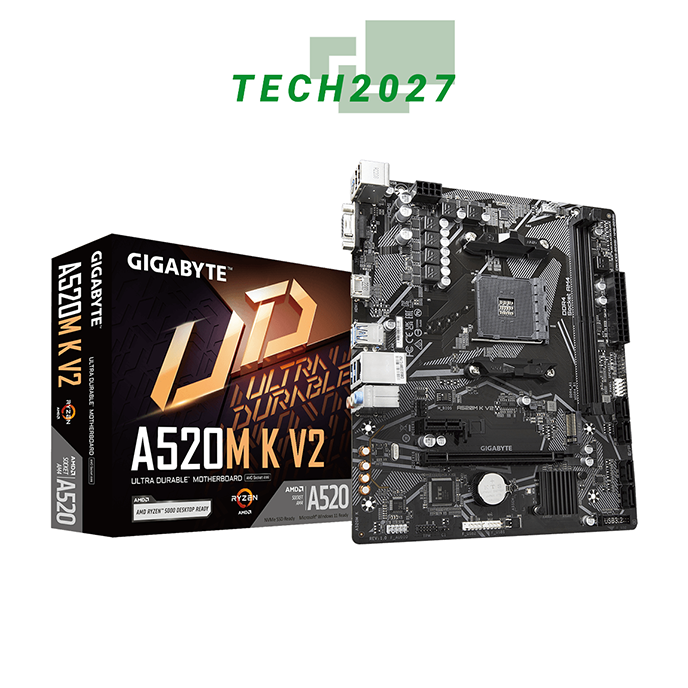 GIGABYTE A520M-K V2 MATX AMD AM4 DDR4 Motherboard | Lazada PH