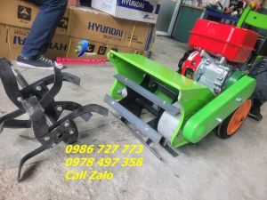 Máy xạc cỏ ngô vun luống 4 thì tại Lâm Đồng