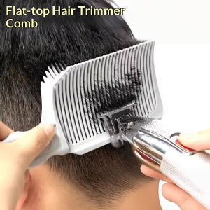 Hair Cutting Combs Professional Barber Clipper Blending Flat Top Hair Cutting Comb for Men Fading Comb Salon Styling Tool