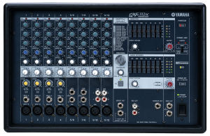 Mixer có công suất Yamaha EMX312SC công suất 300W/kênh dùng hát Karaoke âm thanh gia đình