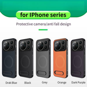 For Honor Magic 9 Pro Max Case Carbon brazing pattern Stand Protective Back Cover For Wireless Charging Phone Shell