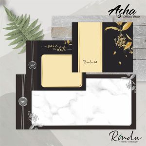 [100 pcs] Blangko Undangan Pernikahan - Blangko Undangan Nikah Kosongan Rindu 14