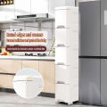 Slim Plastic Drawer kitchen Cabinet Storage Cabinet Storage Organizer Rack Rak Letak Barang Dapur kabinet dapur 收纳置物柜. 