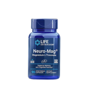 SG Stock Life Extension Neuro-Mag Magnesium L-Threonate 90 Vegetarian Capsules