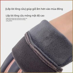 găng tay ấm mùa đông ngoài trời găng tay bảo hộ làm đặc tay nghề thủ công tinh xảo bảo vệ khỏi lạnh