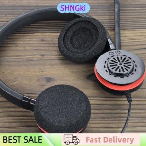 SHNGki Replacement Ear Pads For Jabra evolve 20 20se 30 30II 40 65 65 Headphone Earpads Soft Memory Foam Sponge Cover Earphone Sleeve