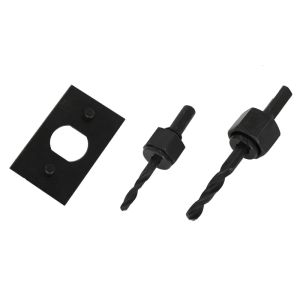 Practical Self-Centering High-Speed-Steel Door Window Drill Bits Woodworking Positioning Hole Tool