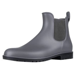 Evshine Fashion Short Rain Shoes For Women New Lady Chelsea Boots Outdoor Anti-slip Waterproof Rain Boots Sodt Rubber Ankle Boot2026