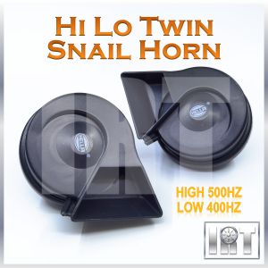 Hella Snail Horn Twin 400Hz 500Hz 12V Kereta Hon Hilux Vigo Alza Exora Vios Kembara Avanza Triton Ranger Saga VVT Wira