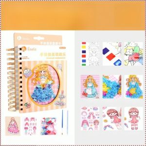 Picture Book Handmade Model Multi-style Science Education Handmade Reusable Entertainment Environmentally Friendly and Non-toxic