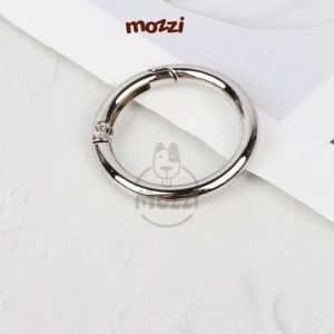 Khoen tròn mở cao cấp Gold & Silver làm vòng cổ cho thú cưng (10K/cái)