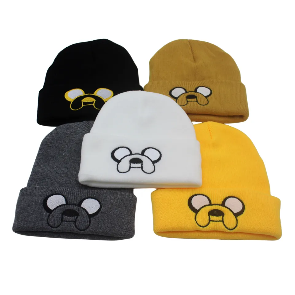 YF Adventure Time Jake The Dog Knit Hat Autumn and Winter Outdoor