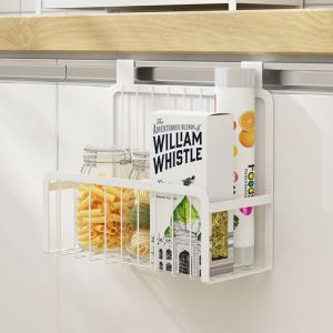 SG Kitchen Cabinet Hanging Storage Basket Bin White By Thehomeshoppe