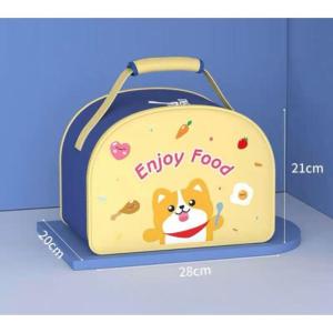 Tas Bekal Makanan Kids Thermal Bag Astronot Tas Bekal Tahan Panas Tas Aluminium Foil Bag