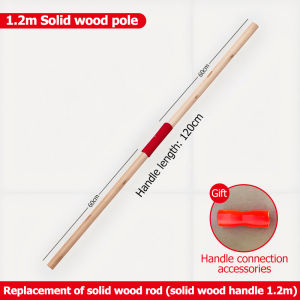 [The service life is 20 years] floor wire brush 50cm handle 120cm (solid wood) 304 stainless steel For indoor/outdoor floor cleaning floor brush long handle floor wire brush floor brush bathroom floor brush