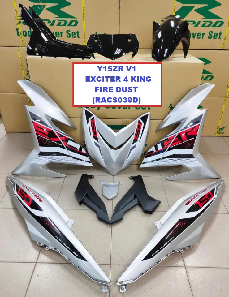 COVERSET Y15ZR V1- EXCITER 4 KING FIRE DUST YAMAHA YSUKU Y15