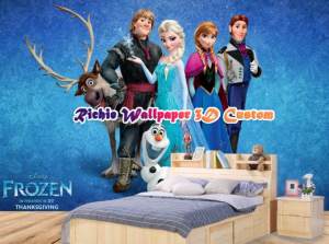 Wallpaper Sticker custom Frozen