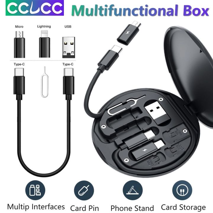 CCLCC Multifunction USB Charging Adapter Cable Kit,USB C to