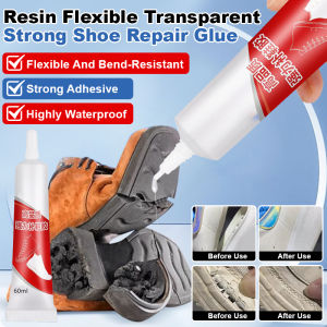 【Strong Waterproof】Shoe Glue All-purpose Shoe Repair Glue Super Waterproof Glue Shoe Repair Resin Glue/Transparent High-strength Resin Shoe Repair Glue Shoe Adhesive Quick-drying All-purpose Glue