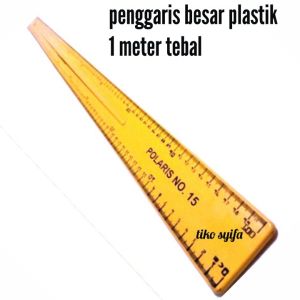 penggaris pola jahit 1 meter - mistar -jidar - alat jahit toko syifa - pola jahit - kebutuhan menjahit - alat potong - alat pola baju - penggaris multifungsi - penggaris baju - pengukur baju - alat ukur - alat alat jahit ...