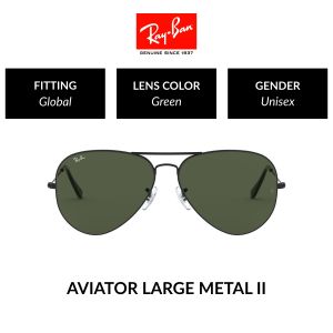 Mắt Kính Ray-Ban Aviator Large Metal II - RB3026 L2821 - Kính mát Size 62