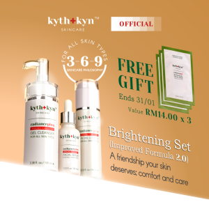 kyth+kyn Brightening Set | Niacinamide Alpha Arbutin Licorice Centella Asiatica Vitamin E (Exp: 01/2028)