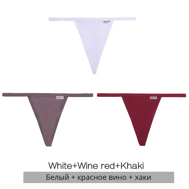 FINETOO%203Pcs%20Cotton%20Thongs%20Women%20Panties%20M-XL%20Girl%20Underpants%20Low-rise%20T-back%20Underwear%20Female%20Lingerie%20Panty%20-%20Image%209