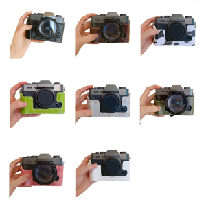 Color PU Leather Half Camera Case for XT30 XT20 XT10 with Convenient Tripod Mount