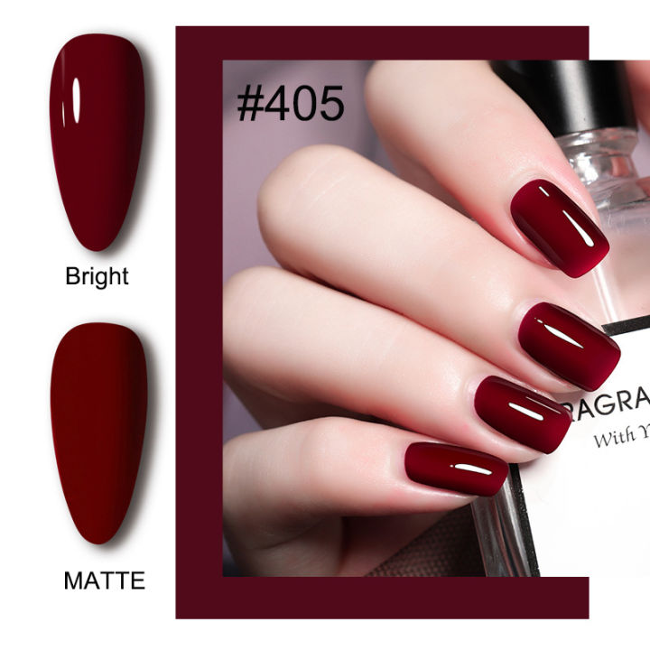 2022 New Fashion Red Purple Color Nail Gel Polish Cherry Colors Nail ...