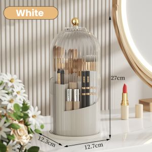 Homepeas® Acrylic Makeup Organiser Box Cosmetic Storage Box Dressing Table Organizer