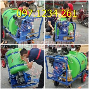 Máy phun xịt hóa chất trừ sâu bệnh có bánh xe PT160L mua ở Hà Nội