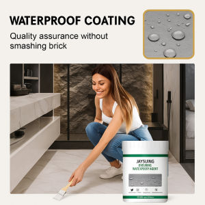 ✨Premium Waterproof Agent/Coating/Glue/Emulsion/Liquid for Durable Alkali-resistant Mold-proof Elastic Odorless Firm & Excellent Waterproofing【100-Year Warranty】Transparent Waterproofing Miracle
