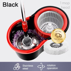 Clean Store Mop With Spinner Complete Set Upgrade 360° Tornado mop Floor Cleaning Heavy Duty Wet and Dry