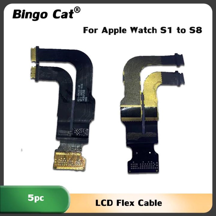 5pc LCD Flex For Apple Watch Series 8/2/3/4/5/6/7/8 LCD Screen