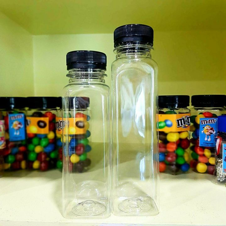Cold-Fill Square Plastic PET Bottles 300ml | Lazada PH