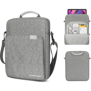 ISLAND ELEPHANT Laptop Bag 9-11 Inch-13.3 Inch Tablet Bag Waterproof Wear-Resistant Shoulder Bag