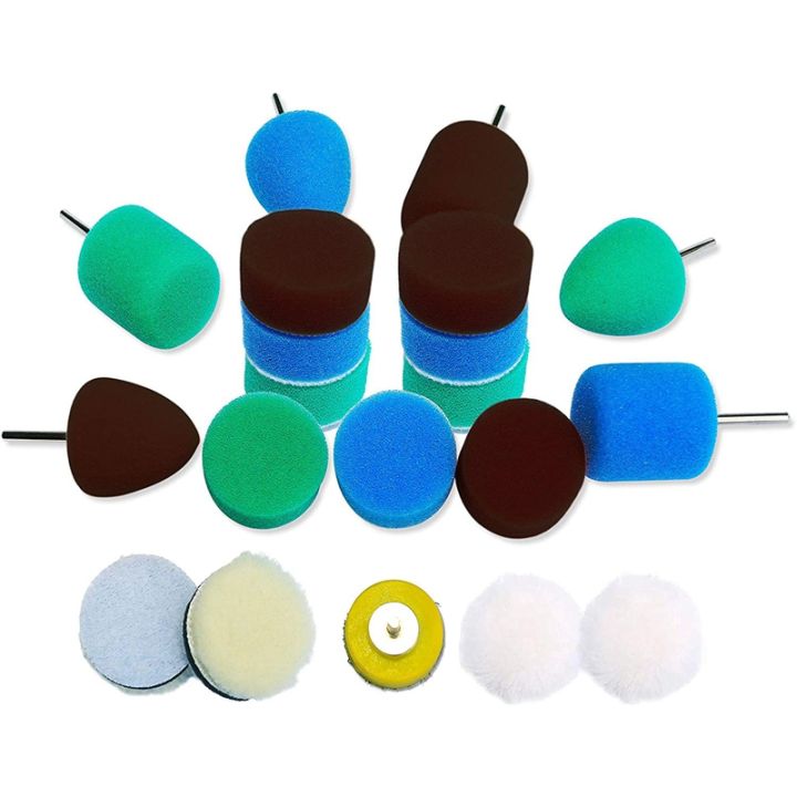 Detail Polisher Pad,Buffing Pad Kit for Mini Polisher Electric Drill ...