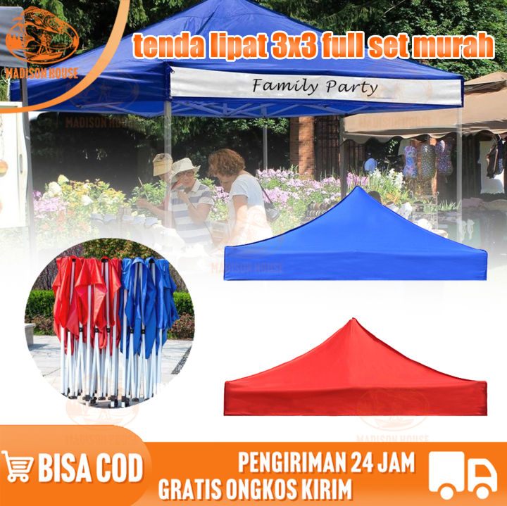 tenda lipat 3x3 full set/tenda lipat 3x3 full set murah/tenda lipat buat dagang/tenda lipat untuk jualan/tenda jualan bongkar pasang/atap tenda lipat 3x3 tebal/tenda buat jualan segi empat/tenda stand jualan 3x3/tenda lipat jualan/atap tenda kerucut 3x3