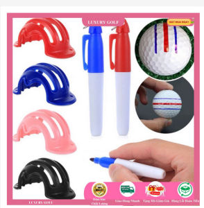 Dụng cụ kẻ line golf trên bóng có kèm bút giúp nhận biết đường bóng rõ hơn [ GOLF SUPERMARKET ]