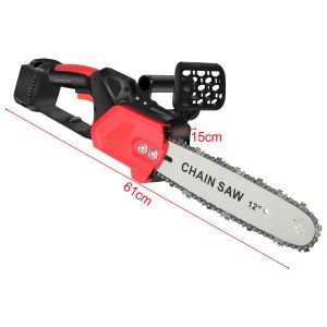 💥【รับประกัน 10 ปี】【จัดส่งฟรี】48V 9999W เลื่อยโซ่ไฟฟ้า 12 นิ้ว （มอเตอร์ไร้แปรงถ่าน）เลื่อยไฟไร้สาย เลื่อยไร้สาย เลื่อยไฟฟ้าแบต เลื่อยไฟฟ้า เลื่อยโซ่ไฟฟ้าพกพา เลื่อยยนต์ เลื่อยตัดไม้ เลื่อยโซ่ เลื่อยยนต์ตัดไม้ เลื่อยพกพา มอเตอร์ทองแดงบริสุทธิ์