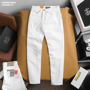 Quần Jean Nam Ống Ôm Co Giãn Lưng Vừa Form Slim Fit Basic Trơn Dài