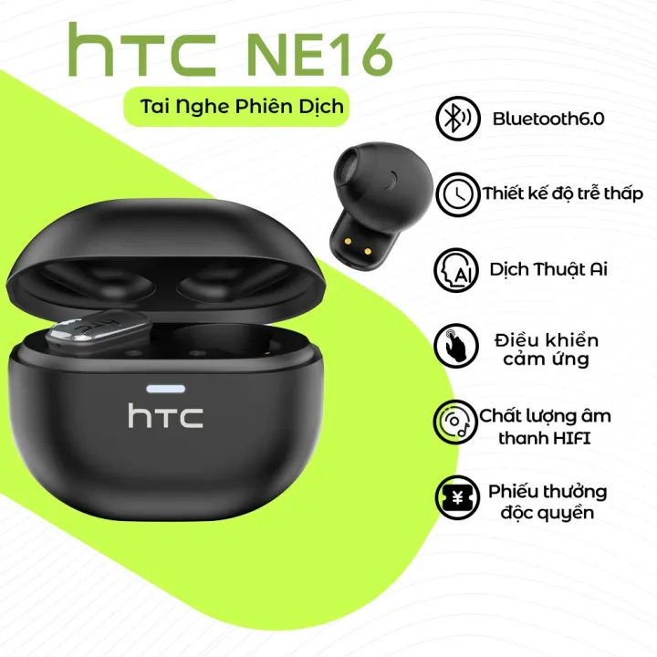 HTC NE16 AI Translator Tai nghe nhét tai earbuds không dây Bluetooth 6.0 AI Tai Nghe Thông Minh Thời Gian Thực Tai nghe dịch Tai nghe khử tiếng ồn Earbud Tai nghe nhét tai không dây nhạc HIFI HD Cuộc Gọi Với Microphone | BigBuy360 - bigbuy360.vn HTC NE16 AI Translator Tai nghe nhét tai earbuds không dây Bluetooth 6.0 AI Tai Nghe Thông Minh Thời Gian Thực Tai nghe dịch Tai nghe khử tiếng ồn Earbud Tai nghe nhét tai không dây nhạc HIFI HD Cuộc Gọi Với Microphone | BigBuy360 - bigbuy360.vn