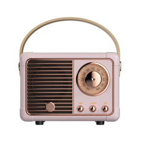 Vintage SmallLoudspeaker Wireless Bluetooth Speaker With FM Radio