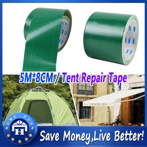 【Local delivery】 Waterproof PE PVC Tarpaulin Repair Tape Rainproof Cloth Adhesive Tape Outdoor Awning Tape Gummed Tape Film Parts Tarpaulin-Tape