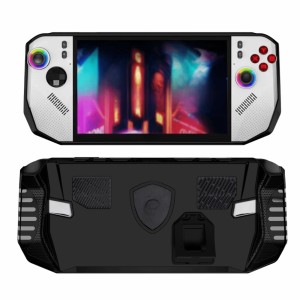 SPORTS XU TPU Handheld Game Console Case Soft with Kickstand Protective Cover Shockproof Host Shell for MSI Claw A8 BZ2EM