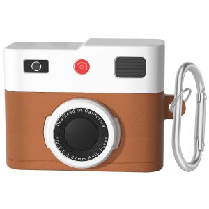 2025 Retro Camera Style AirPods Pro 2/4/3 Case with Buckle - Shockproof 3D Design Protective Cover Anti-Scratch Anti-Drop Cute Gift Accessories